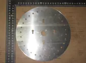 Диск высев.аппарата УПС-8/12, (30 отв.d=5,5;4 замочн.отв., D=20/220) 509.046.4005-04в